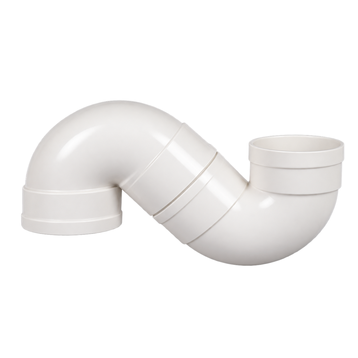 ដំណទប់ក្លិនរាង S PVC-U