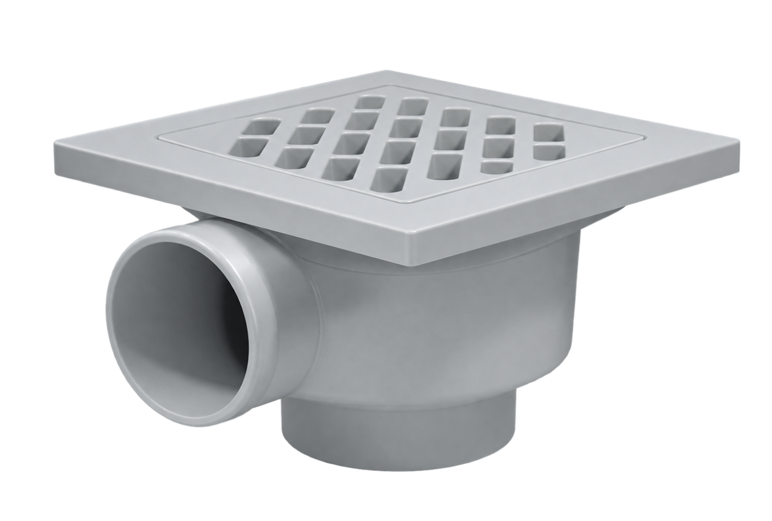 រន្ធបង្ហូរទឹកកម្រាល PVC-U មានច្រកចេញចំហៀង 90°
