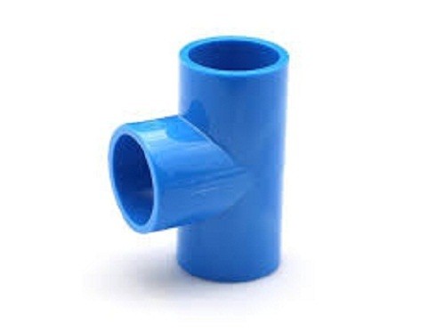 3-Way Elbow Pipe Fitting, Furniture Grade, 1/2-inch Size Tee Corner Fittings Blue 10Pcs