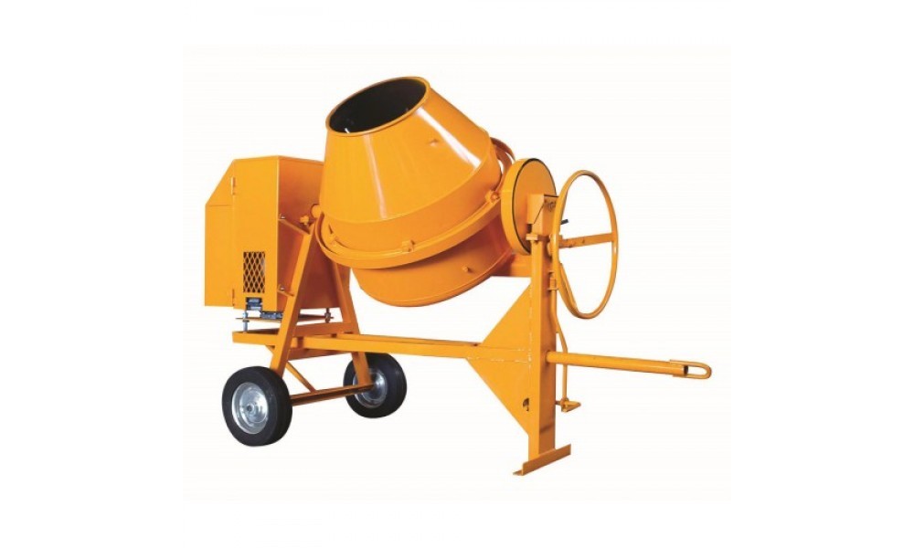 Concrete mixer 500 litres, belt engine