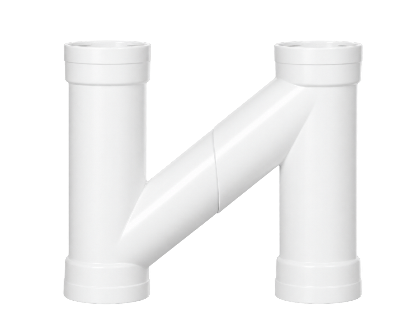 បំពង់បែកខ្នែងរាង H PVC-U